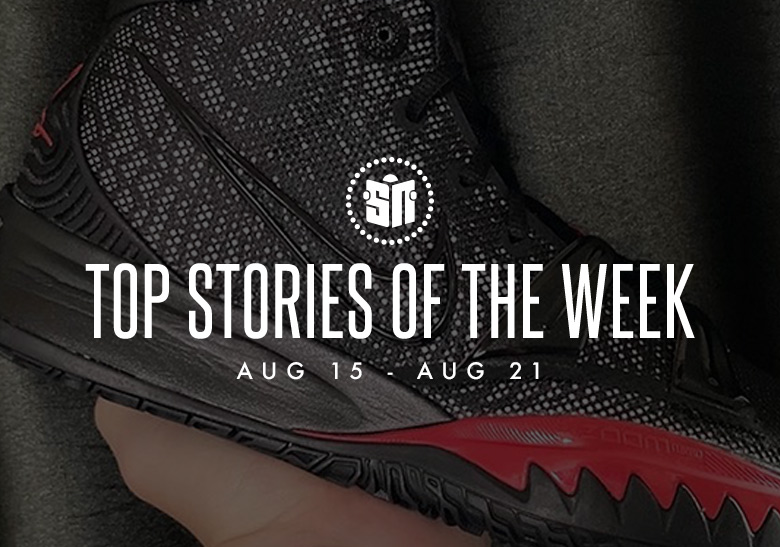 Ten Can’t Miss Sneaker News Headlines from August 15th to August 21st