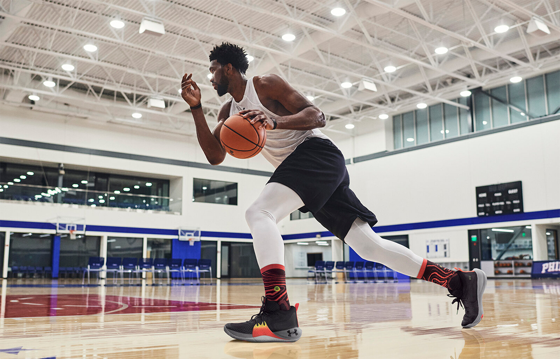 under armour embiid one basketball shoes