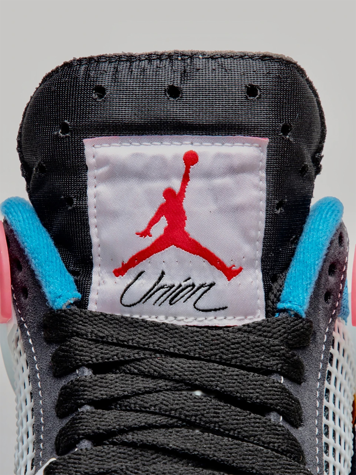 kickscorner_ng - Air Jordan 4 'Union' “Custom Blue” Size
