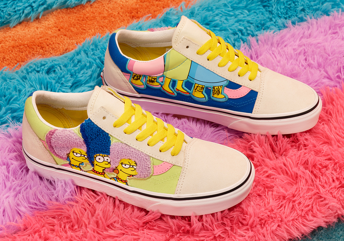 the simpsons shoes vans