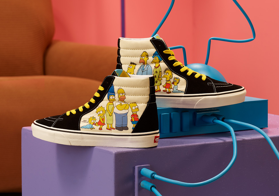 The Simpsons x Vans Footwear Release 