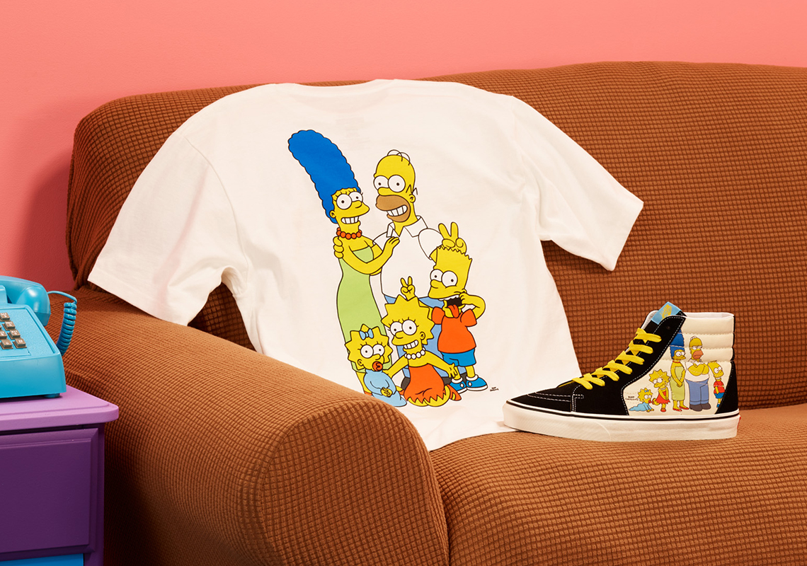 Sandalias vans online simpsons