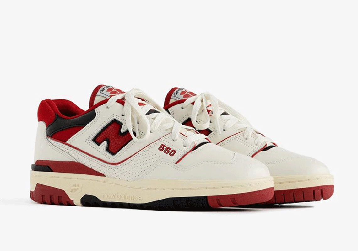 Ald New Balance FIGS x 327 'Navy' Red 1