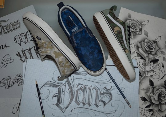 Vans Taps American Tattoo Legend BJ Betts For “Made For The Makers” Capsule