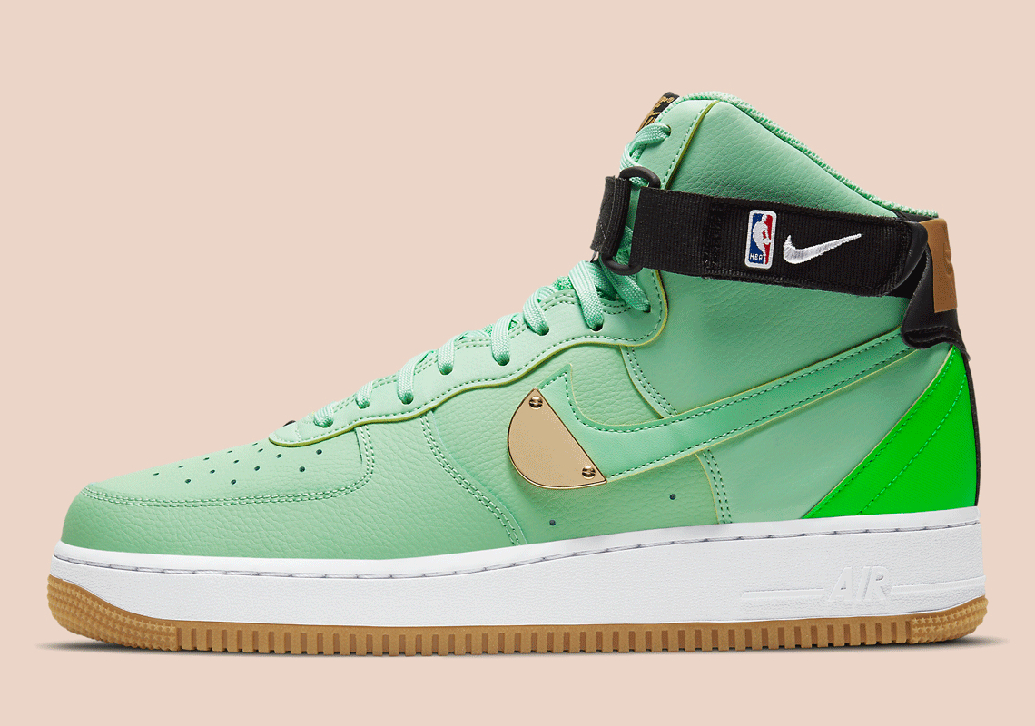 NBA Nike Air Force 1 High Green CT2306-300 | SneakerNews.com