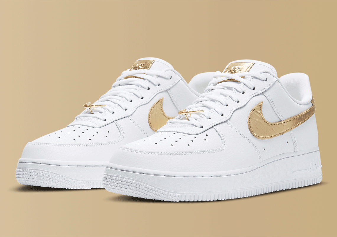 air force 1 gold tick