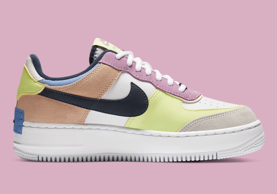 Nike Air Force 1 Shadow Barely Volt CU8591-001 | SneakerNews.com