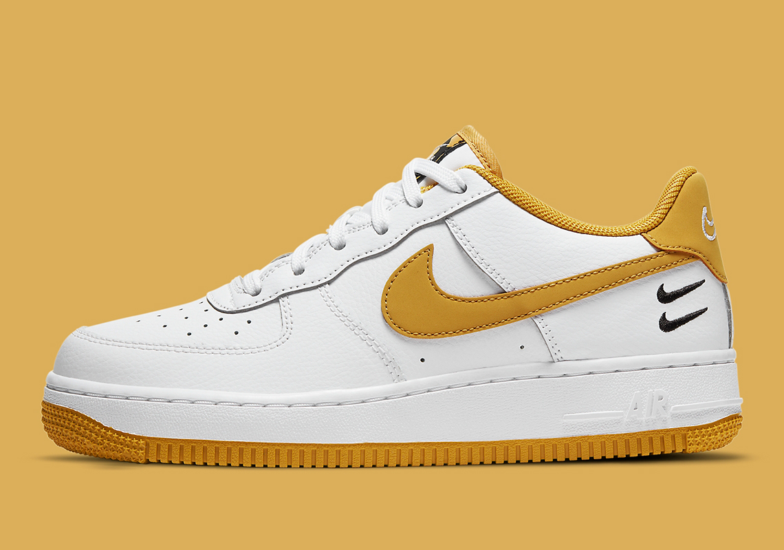 Industrial Horizontal Enlace Nike Air Force 1 White Yellow DH2947-100 Release Info | SneakerNews.com