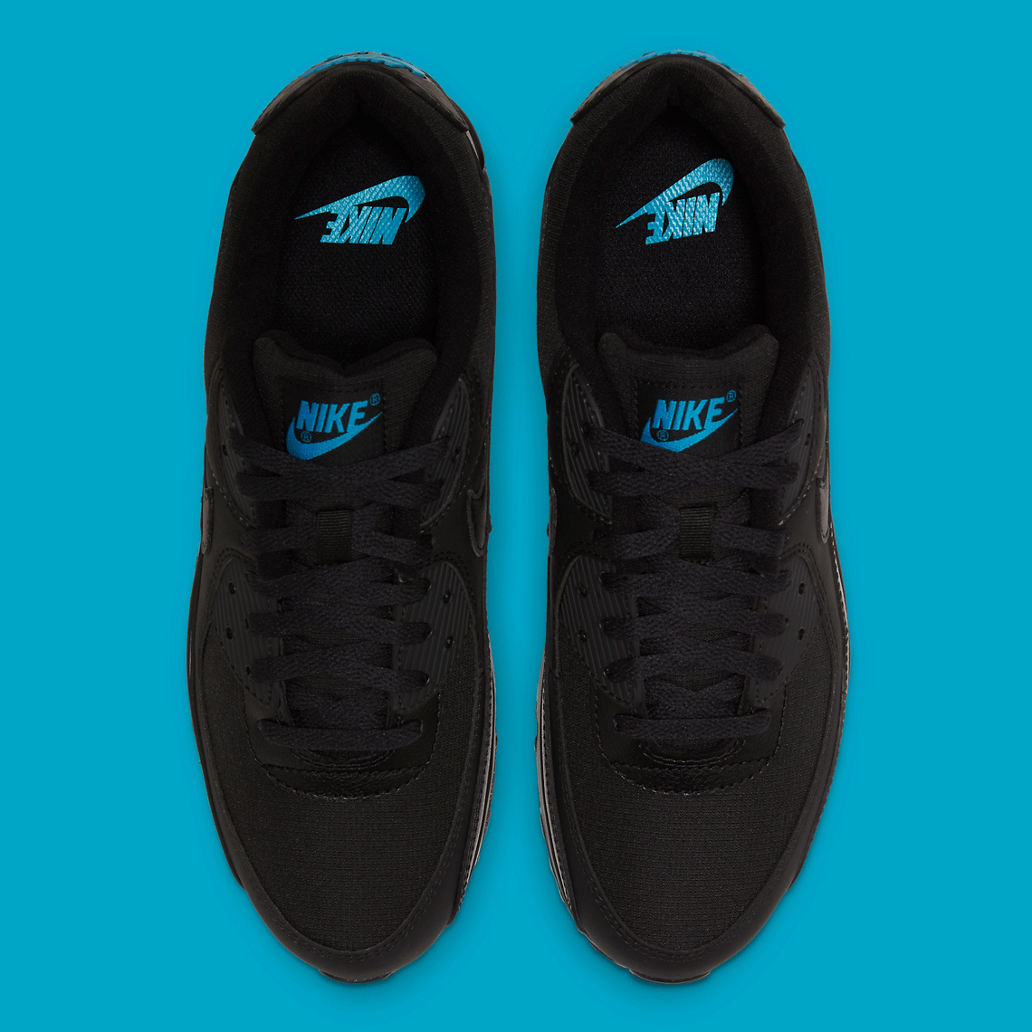 nike air max 90 black laser blue