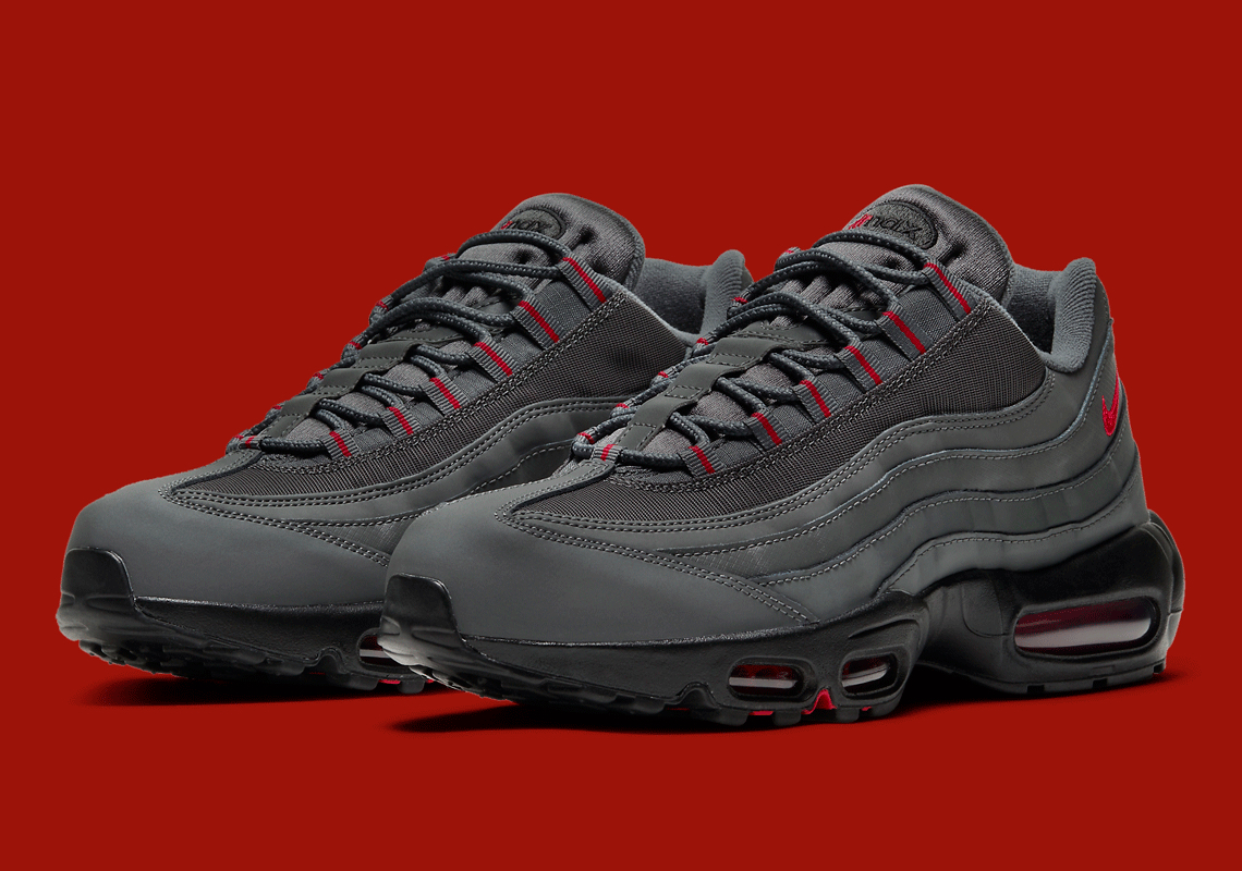 Nike Air Max 95 Grey Red DC4115-002 Release Date | SneakerNews.com