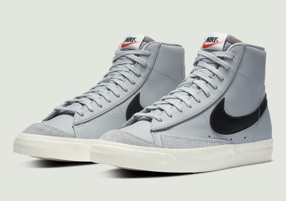 Nike Blazer Mid '77 Grey Black BQ6806-001 Release | SneakerNews.com