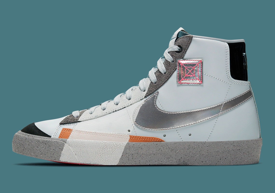 Nike Experiments With Bold Color-Blocking On This Retro-Future Blazer Mid