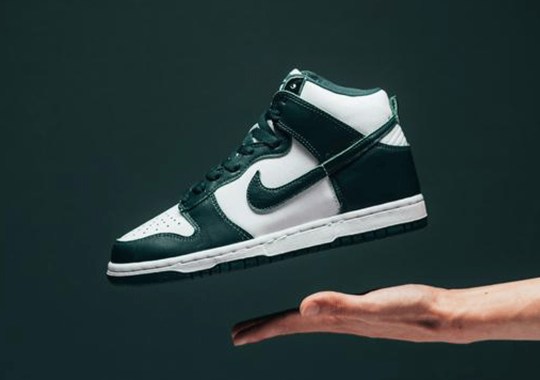The Nike Dunk High SP “Spartan Green” Releases Tomorrow