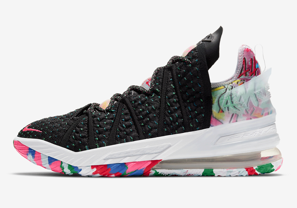 Nike LeBron 18 CQ9283-002 Release Date 