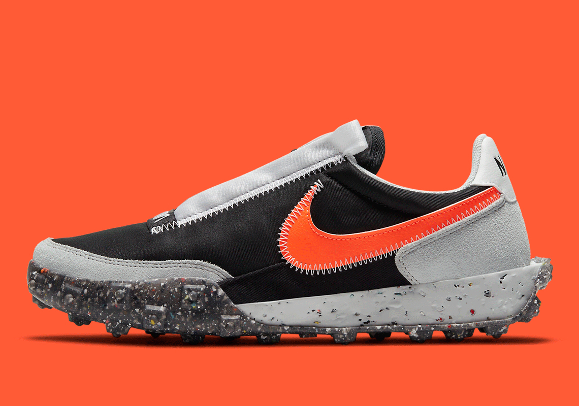 The Nike Waffle Racer Crater Gets A Lunar Grey/Black Colorway