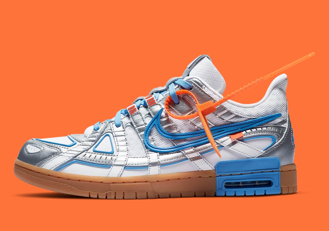 Off-White Nike Rubber Dunk University Blue Release Date