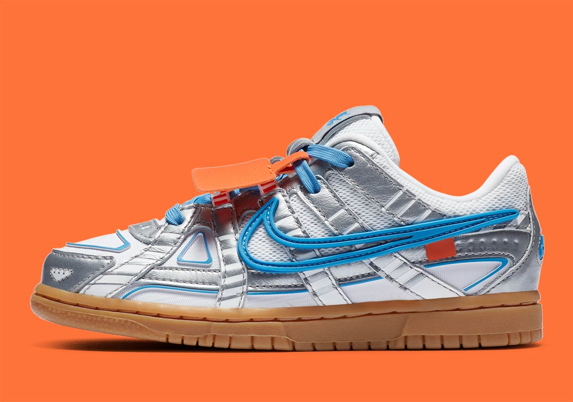 Off White Nike Rubber Dunk University Blue Release Date Sneakernews Com