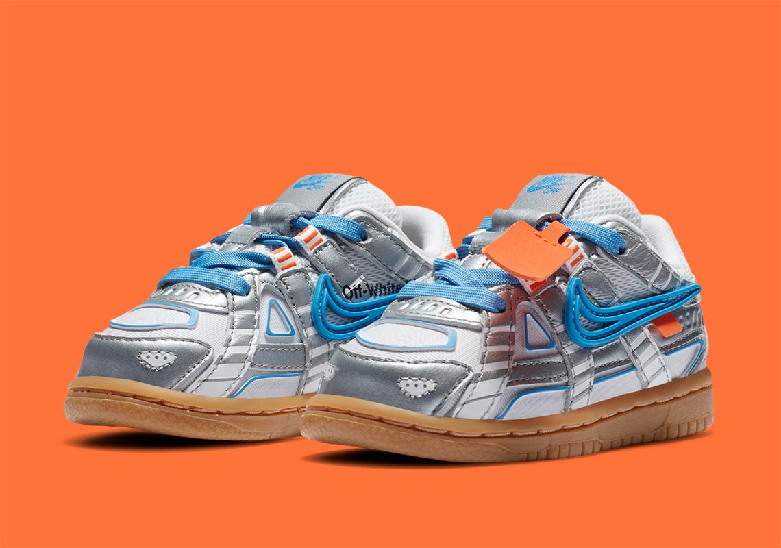 Off-White Nike Rubber Dunk University Blue Release Date