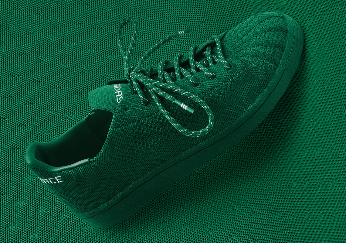 adidas superstar knit green