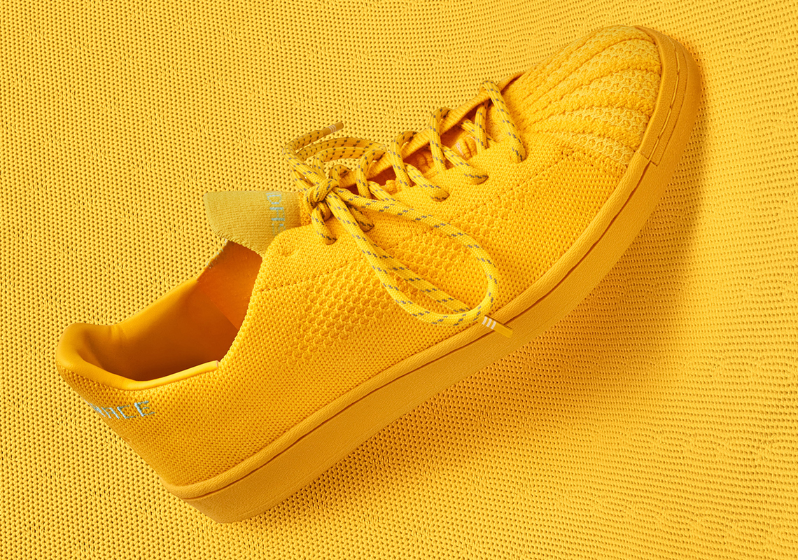 adidas originals superstar primeknit mens yellow