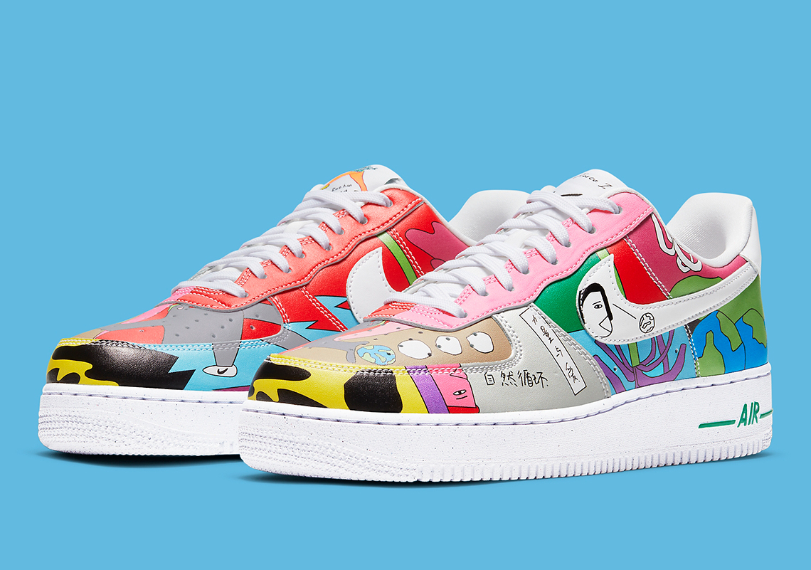 ruohan wang af1 on feet