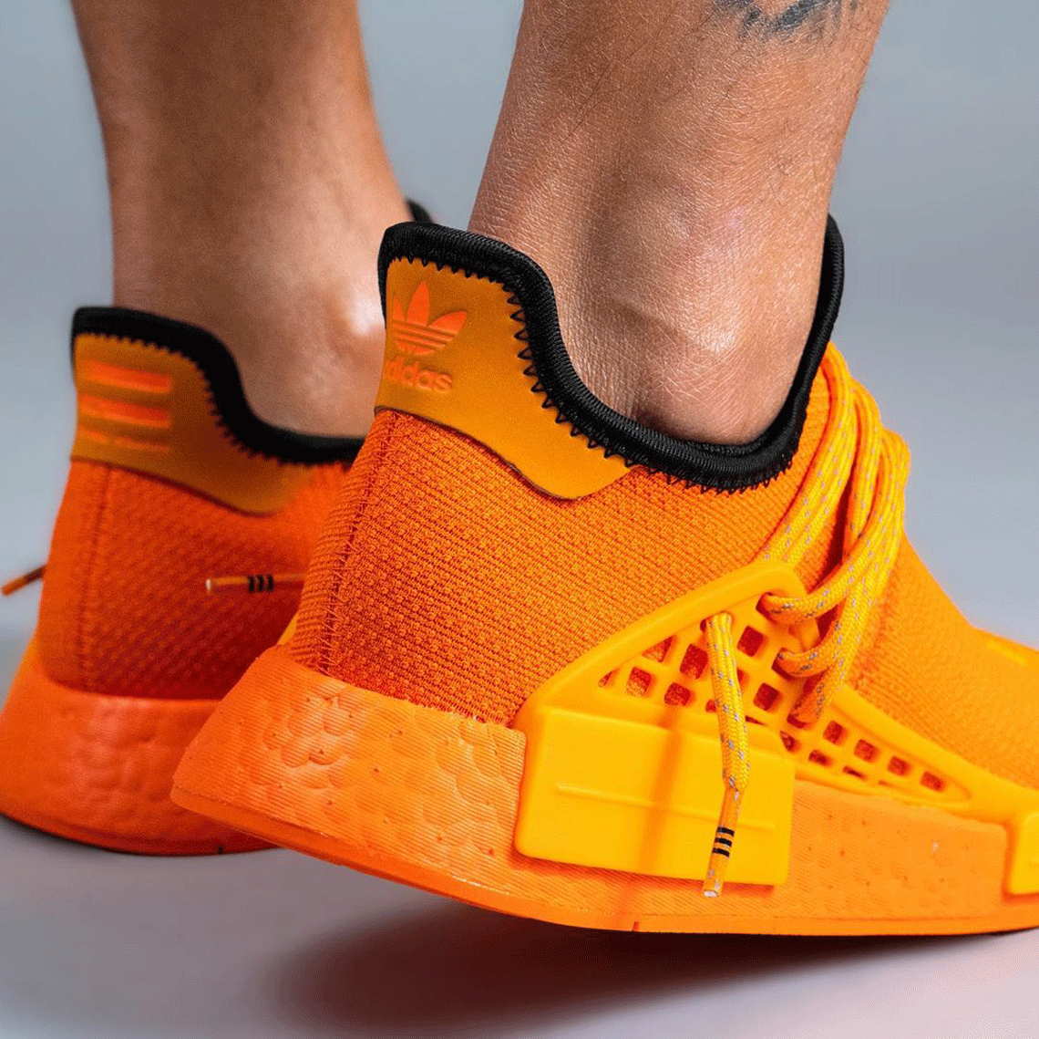 Adidas HU NMD Human Race Shoes Pharrell Williams Orange GY0095