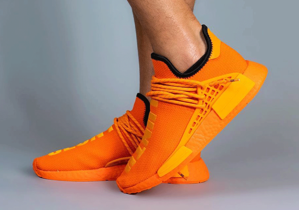 adidas pharrell williams hu orange