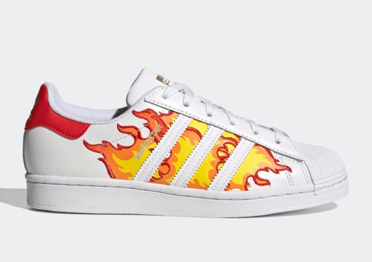 This Flaming Hot adidas Superstar Launches On October 4th