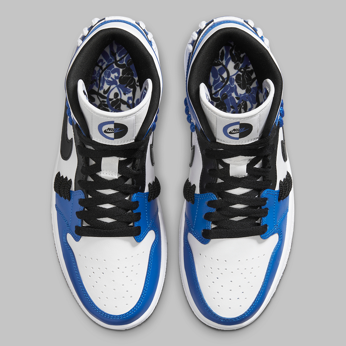 jordan 1 mid se sisterhood game royal black