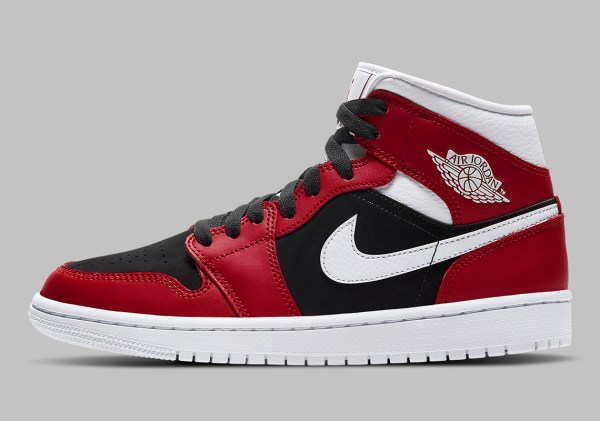 Air Jordan 1 Mid WMNS Gym Red Black BQ6472-601 | SneakerNews.com