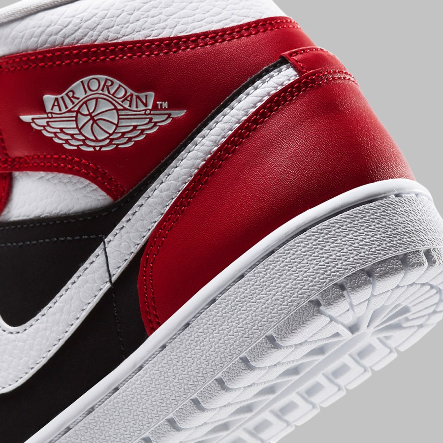 Air Jordan 1 Mid WMNS Gym Red Black BQ6472-601 | SneakerNews.com