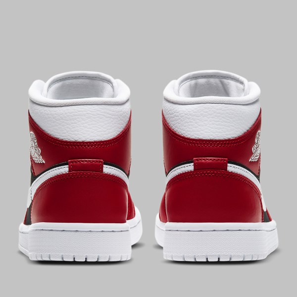 Air Jordan 1 Mid Wmns Gym Red Black Bq6472-601 