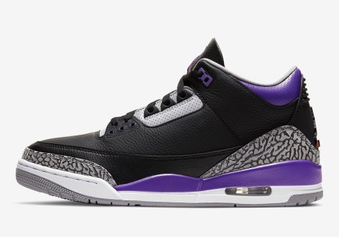 Air Jordan 3 Court Purple CT8532-050 Holiday 2020 Release Info ...