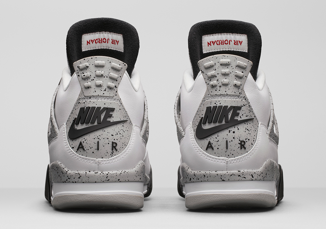 Air Jordan 4 White Cement - Release 