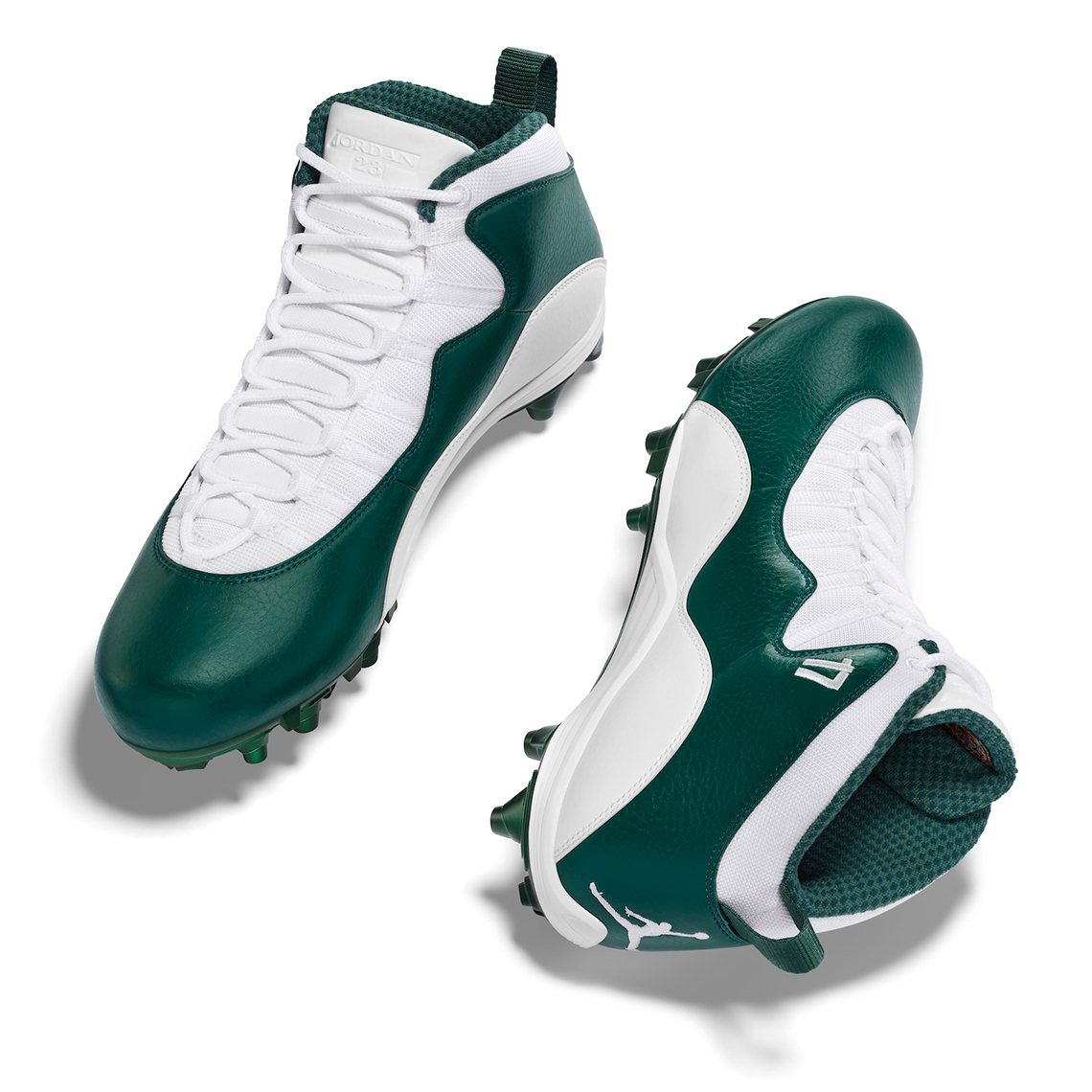 green jordan cleats