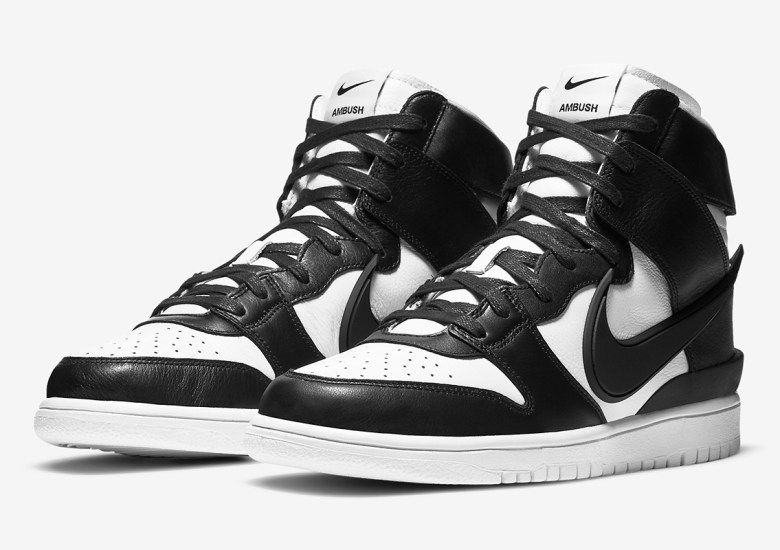 AMBUSH Nike Dunk High Black White Release Date | SneakerNews.com