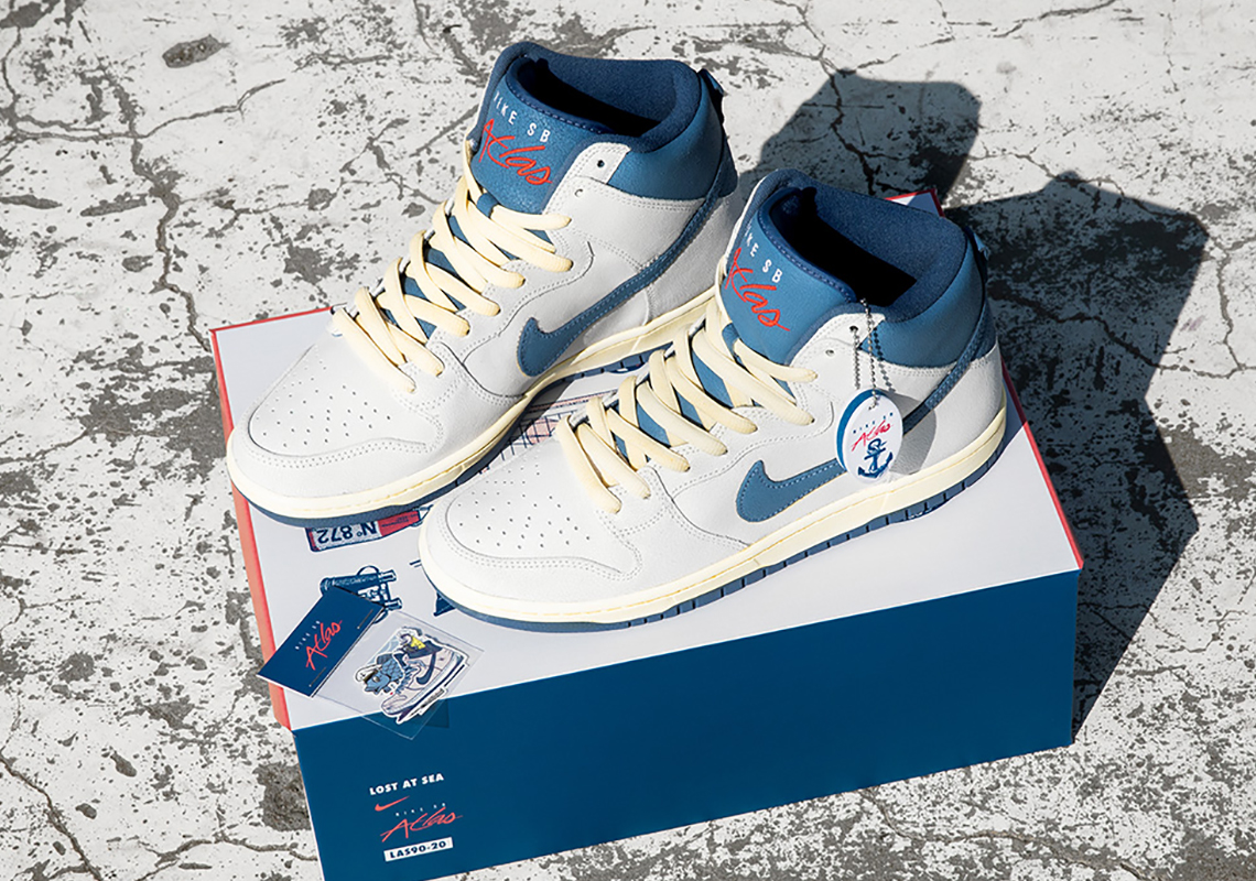 Where To Buy The Atlas x Nike SB Dunk High “Lost at Sea”