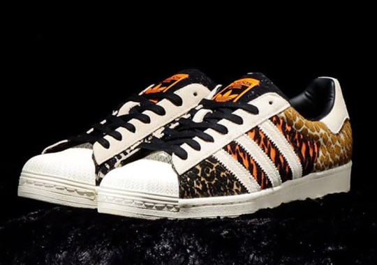 The atmos x adidas Superstar “Crazy Animal” Pack Is Set For October 3rd Arrival