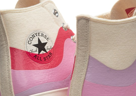 The Converse Chuck 70 Hi “Easter Felt” Pack Applies Colorful Layers In Waves