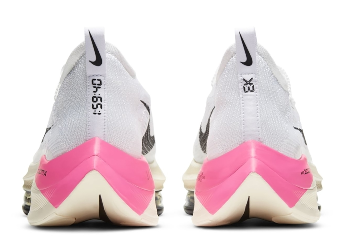 Eliud Kipchoge Nike Alphafly Next White Pink 7