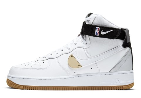 Nike Air Force 1 High NBA CT2306-100 White Gum | SneakerNews.com