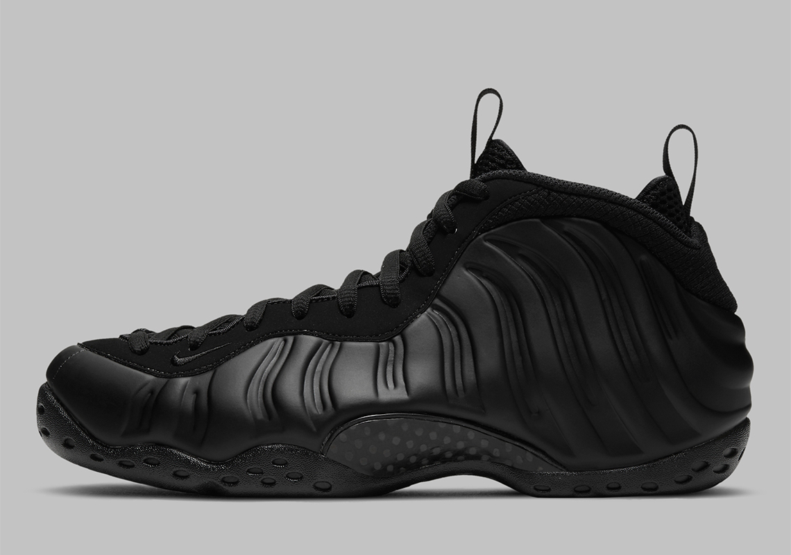 Nike Air Foamposite One Black Wolf Grey Anthracite 314996 001 2