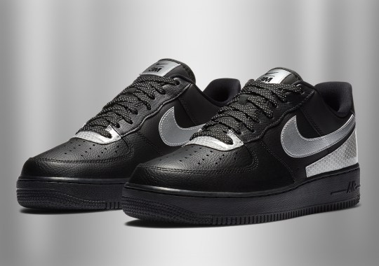 3M And Nike Reveal Another Air Force 1 Low Collaboration In Black And Silver
