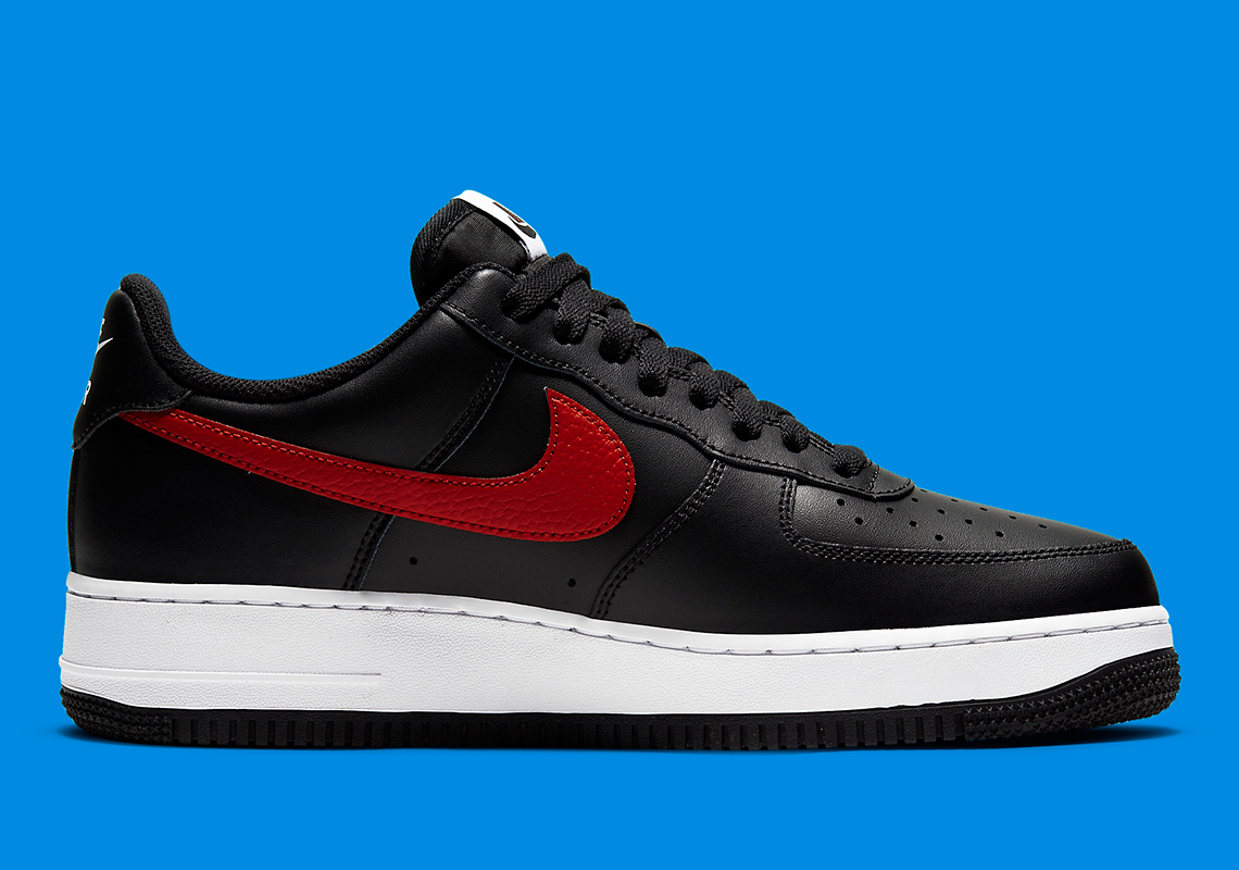 Nike Air Force 1 Low Black Blue Red Ct2816 001 4