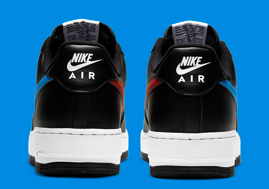 Nike Air Force 1 Black Blue Red CT2816-001