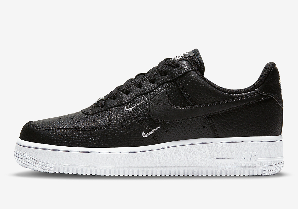 Nike Air Force 1 Low Black Silver Ct1989 002 2