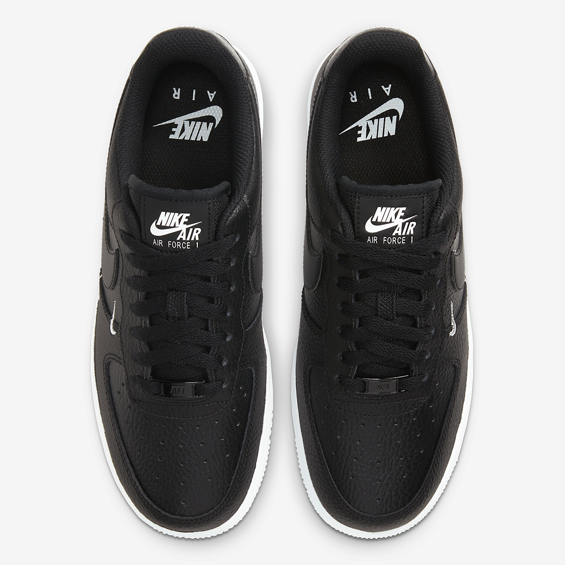Nike Air Force 1 Low Black Silver CT1989-002 | SneakerNews.com