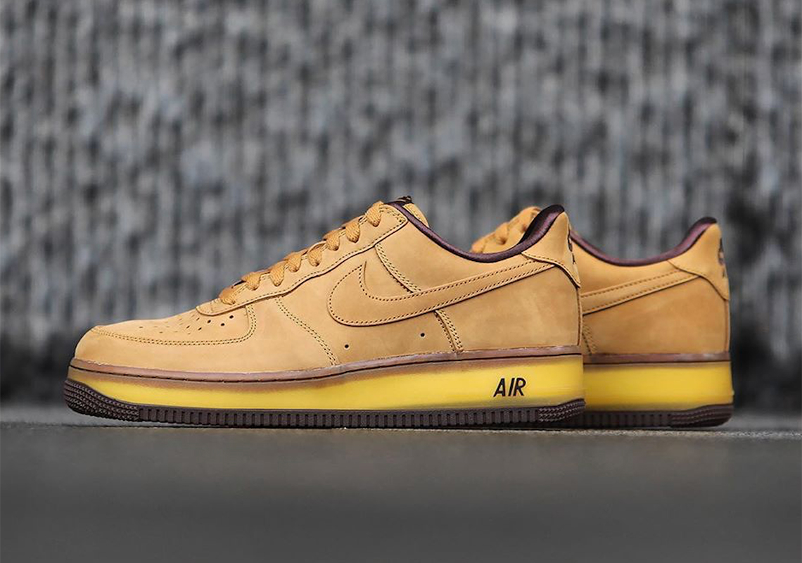 nike air force one low wheat