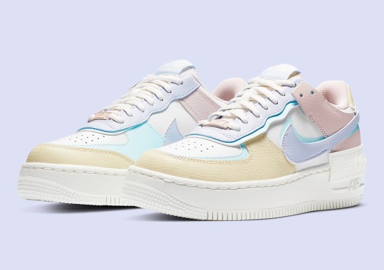 The Nike Air Force 1 Shadow Appears In A Soft Easter Pastels