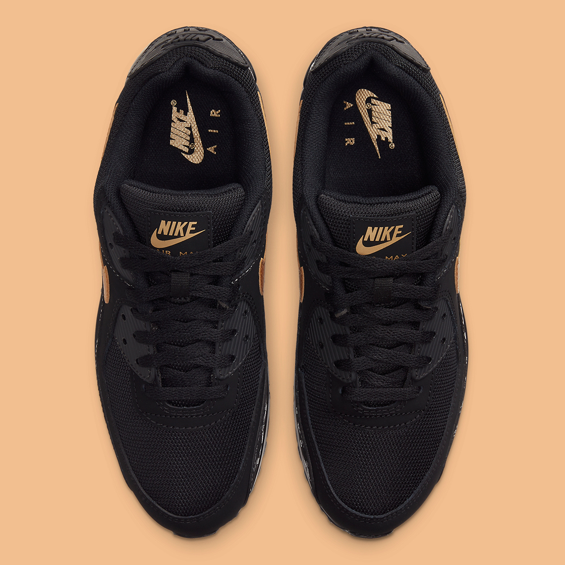 Nike Air Max 90 Black And Gold